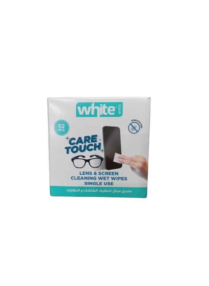 Pocket Wipes Screens & Glasses 52 pcs